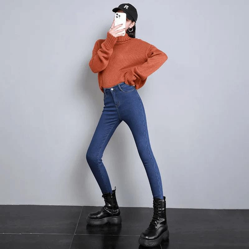 Warm Lined Jeans