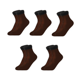 Chaussettes d'hiver douces en velours