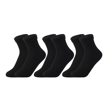 Chaussettes d'hiver douces en velours