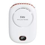 Mini-ventilateur de cou portable à suspendre, 2000 mAh