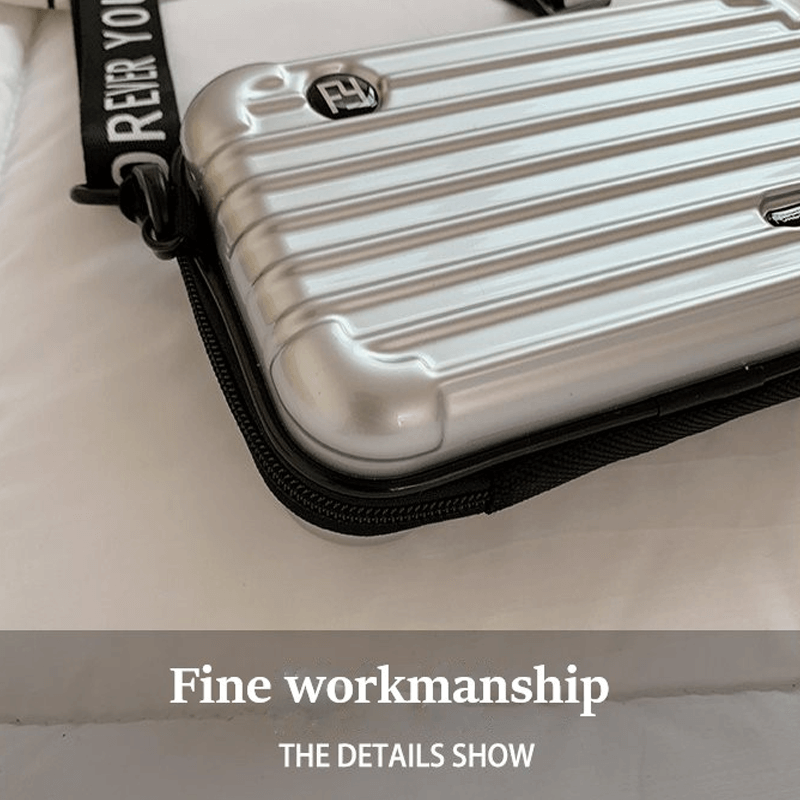 Sac à bandoulière inspiré d'une valise