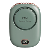 Mini-ventilateur de cou portable à suspendre, 2000 mAh