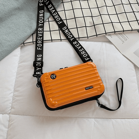 Sac à bandoulière inspiré d'une valise