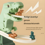 DinoQuest – Elektrisk Dinosaurierutschkana med Automatisk Klättertrappa, Ljus & Musik för Barn