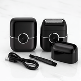 TrimPro – Portabel Elektrisk Rakapparat med 4-Bladssystem & Tvättbar Design för Kropp och Ansikte