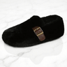FurLush – Chaussures en fausse fourrure avec bride réglable<tamp>: un confort douillet pour un usage à l'intérieur et en extérieur (usage léger)</tamp>