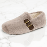 FurLush – Chaussures en fausse fourrure avec bride réglable<tamp>: un confort douillet pour un usage à l'intérieur et en extérieur (usage léger)</tamp>