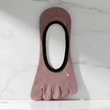 YogiGrip – Fem-Tå Yoga Strumpor med Halkskydd & Andningsbar Komfort för Kvinnor