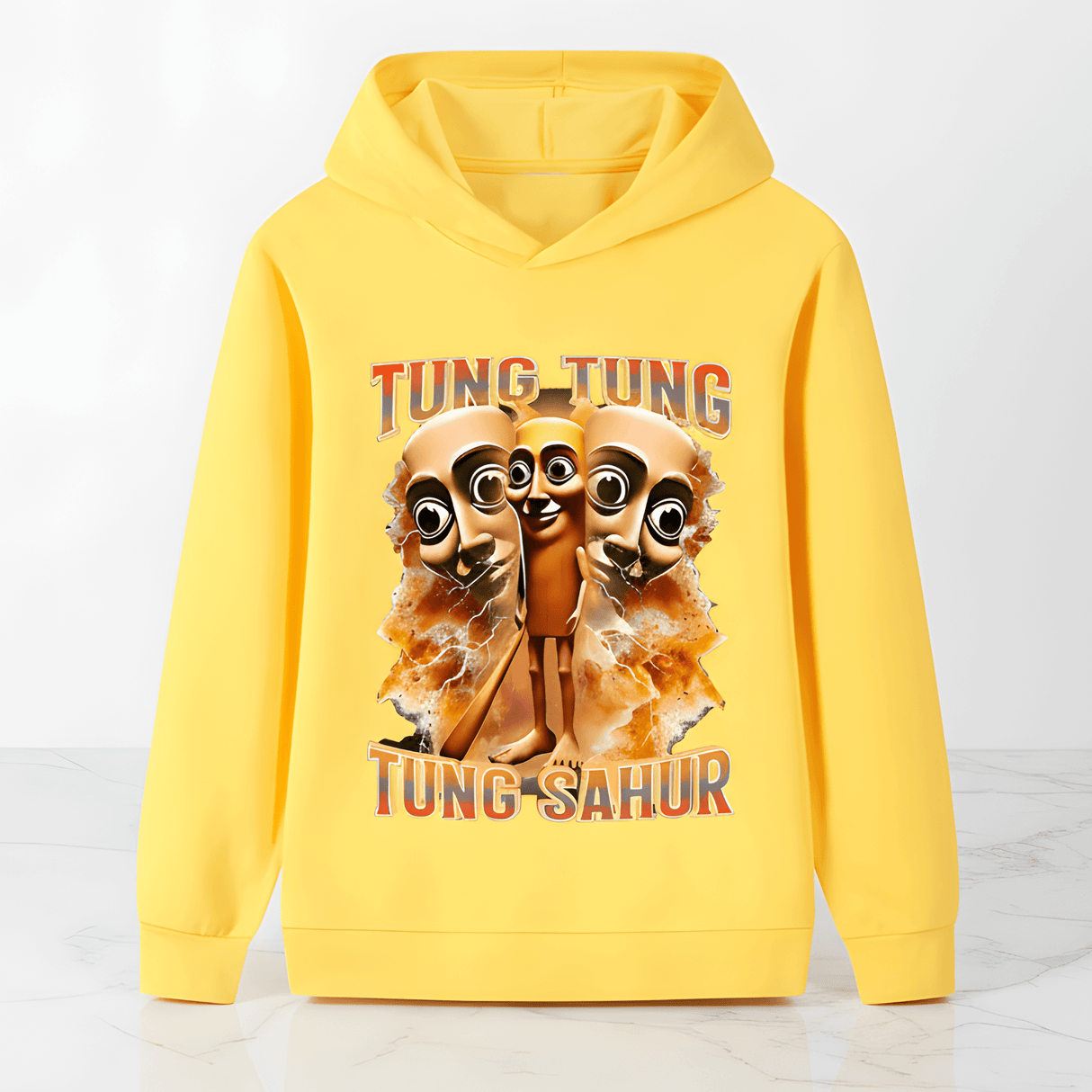 GiggleWear – Hoodie med Italienska Mindrot-karaktärer för Barn & Vuxna