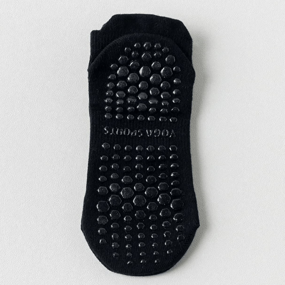 EaseMotion – Andningsbara Halkfria Yogastrumpor med Mjukt Grepp & Ventilerande Komfort