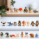 MiniFun – Italienska Mindrot Karaktärer Set med 24 Olika Figurer