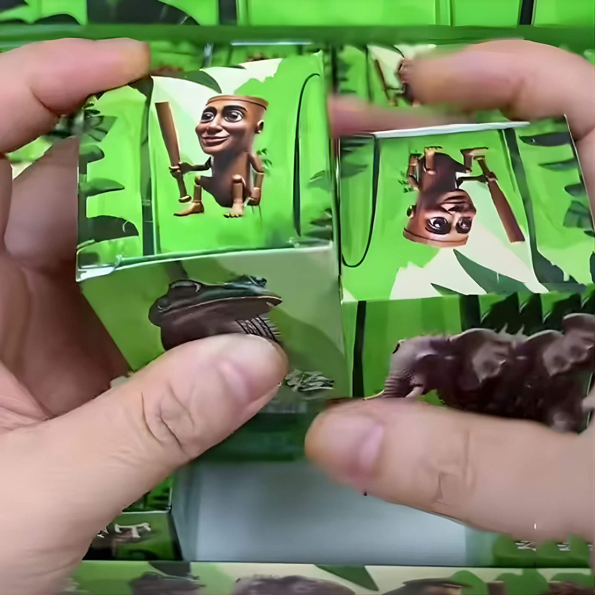 BlinkBox – 24 st Italienska Mindrot Blind Box-figurer & Nyckelringar i Mystery Samlarset