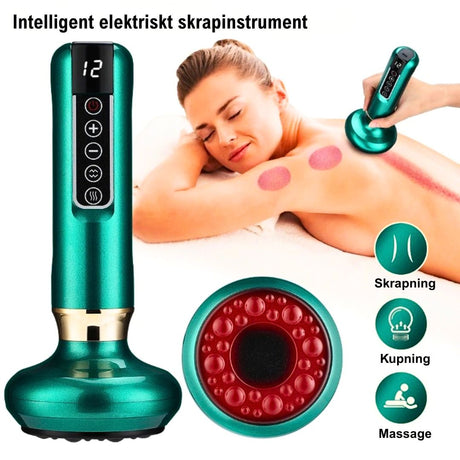 GlowCup – Cellulite Remover och Hudåtstramning med Rödljus och Koppningsterapi