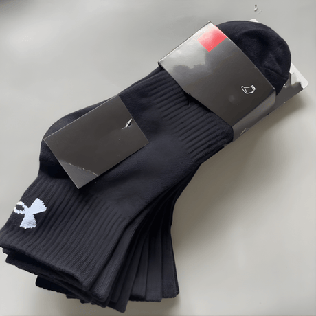 FlexWeave – 6-Pack Unisex Sportstrumpor i Bomull för Alla Säsonger