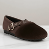 FurVibe – Chaussures douillettes en peluche avec<tamp>boucle dorée et semelle antidérapante, pour une utilisation à l'intérieur et en extérieur (usage modéré)</tamp>