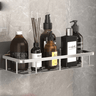 Étagère de rangement murale – Étagère d'angle coulissante pour salle de bains