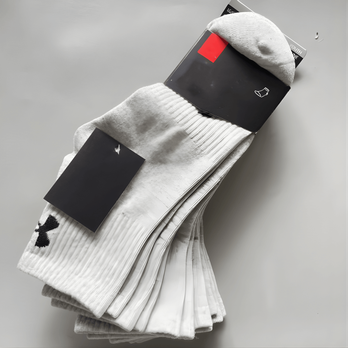 FlexWeave – 6-Pack Unisex Sportstrumpor i Bomull för Alla Säsonger