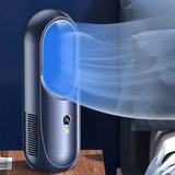 Portabel fläkt med LED-display 2000mAh