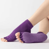 MovaSoft – Chaussettes ouvertes à cinq orteils pour le yoga et le Pilates, avec semelle antidérapante<tamp>et confort</tamp>respirant