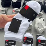 FlexWeave – 6-Pack Unisex Sportstrumpor i Bomull för Alla Säsonger