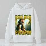 GiggleWear – Hoodie med Italienska Mindrot-karaktärer för Barn & Vuxna