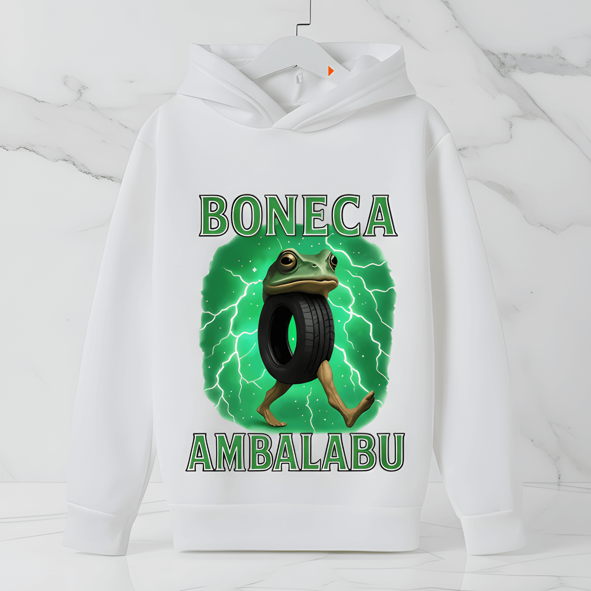 GiggleWear – Hoodie med Italienska Mindrot-karaktärer för Barn & Vuxna