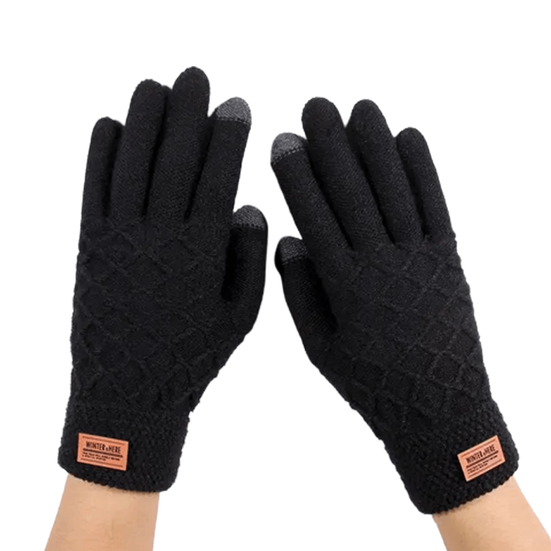 Knitted Wool Gloves