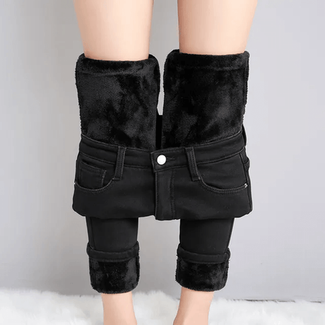 Jeans doublés chauds