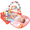 Tapis d'éveil pour bébé avec<tamp>jouets</tamp>musicaux<tamp>| Tapis d'éveil 3-en-1 pour nouveau-<tamp>nés et nourrissons – Doux, portable<tamp>, favorisant le développement, de 0 à 18 mois</tamp></tamp></tamp>