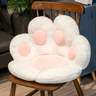 Coussin d'assise ergonomique « Patte de chat » – Peluche douce et facile à nettoyer