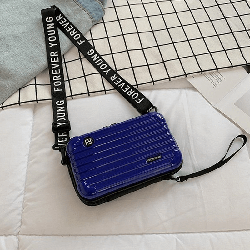 Sac à bandoulière inspiré d'une valise