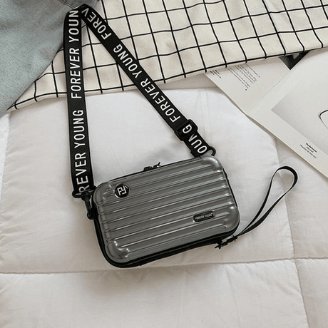 Sac à bandoulière inspiré d'une valise