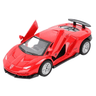 Modèle réduit de voiture de sport en métal moulé sous pression – Mini voiture de course à structure repliable