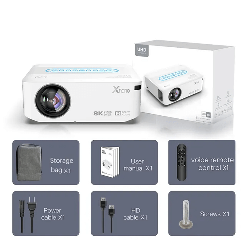 XNANO LED Android Mini Projector