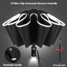 Parapluie pliable avec lampe de poche LED