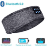 <tamp>Bandeau de sommeil</tamp>sans fil Bluetooth avec masque pour les yeux<tamp>- Écouteurs élastiques et confortables avec haut-parleurs amovibles pour le sommeil<tamp>et l'entraînement</tamp></tamp>