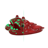 Tongs EVA Shark confortables et lumineuses