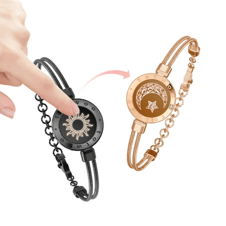 Le bracelet d'amour du Soleil et de la Lune - Vibrant
