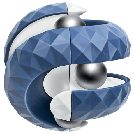 Stressavlastande Orbit 3D Boll Kub – Perfekt Sensorisk Leksak för Barn och Vuxn