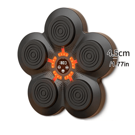 FlowPunch  - Elektronisk Boxnings-Platta med Musik