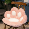 Coussin d'assise ergonomique « Patte de chat » – Peluche douce et facile à nettoyer