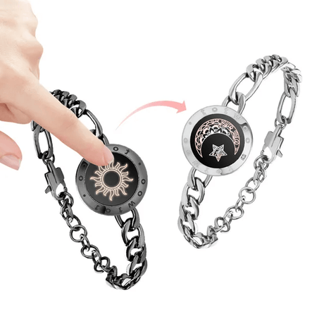 Le bracelet d'amour du Soleil et de la Lune - Vibrant