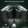 Parapluie pliable avec lampe de poche LED