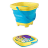 Seau de plage pliable pour enfants, 2 L