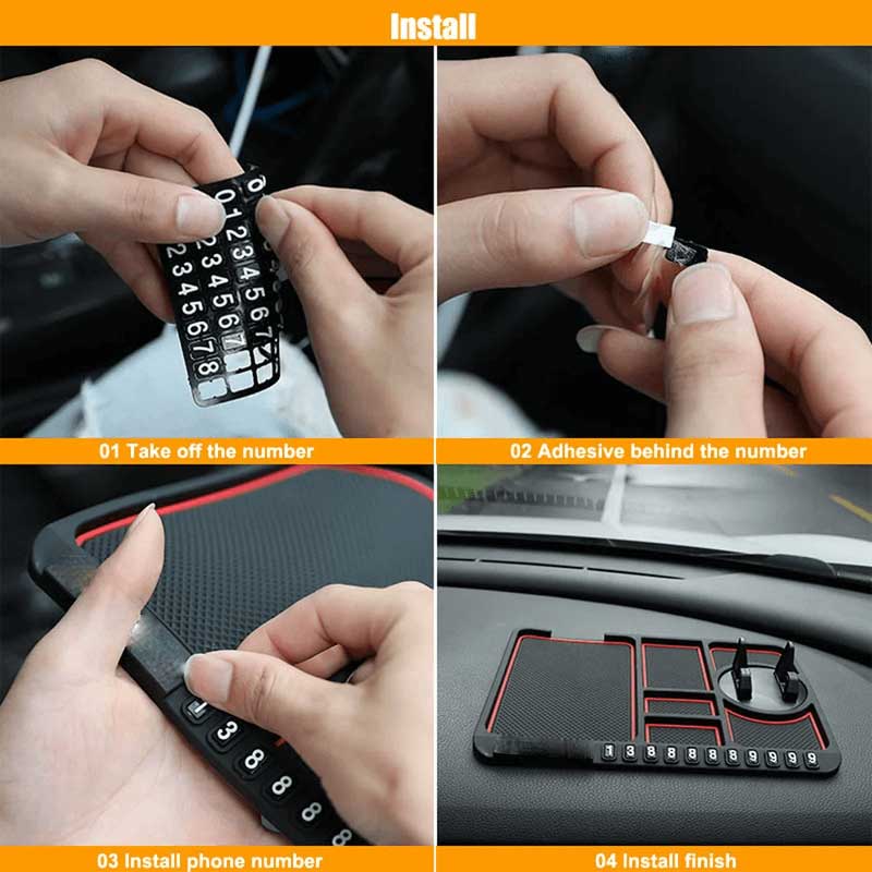 Support de téléphone Dash antidérapant en silicone