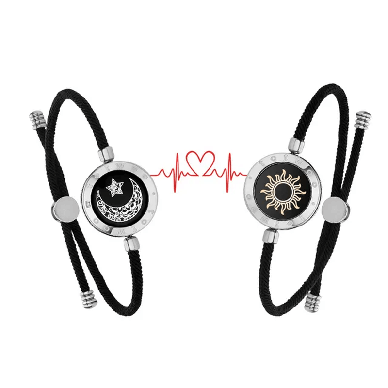 Le bracelet d'amour du Soleil et de la Lune - Vibrant