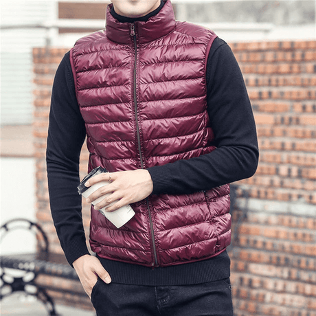 Gilet unisexe légèrement rembourré