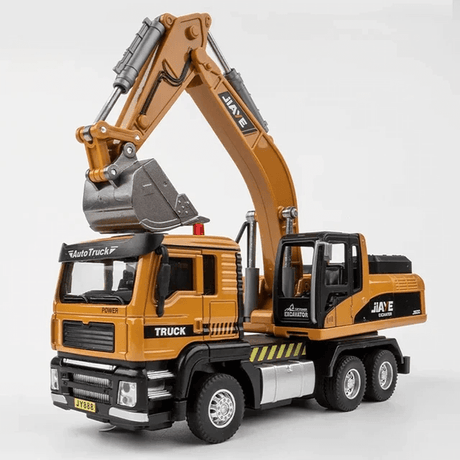 Bilmodell 1:50 med Ljus- och Ljudeffekter – Interaktiv Leksak för Barn