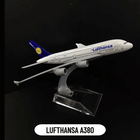 Samlarflygplan i Metall 1:400 – Perfekt Gåva för Barn och Vuxna