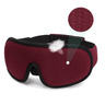 Masque de sommeil 3D portable - Bloque la lumière, protège-yeux rembourré et doux pour un confort optimal